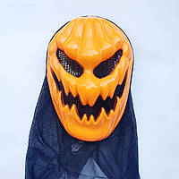Страшная маска Тыква Джек на Хэллоуин, 25х17 см