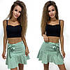 Літній жіночий костюм топ і мініспідниця шорти софт, фото 9