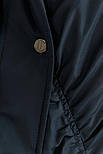 Жіноча куртка з рукавом реглан Finn Flare B20-12027-101 темно-синя XS, фото 5
