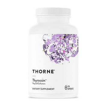 Кофакторы для щитовидної залози Торн Ресерч / Thorne Research Thyrocsin thyroid cofactors (120 caps)