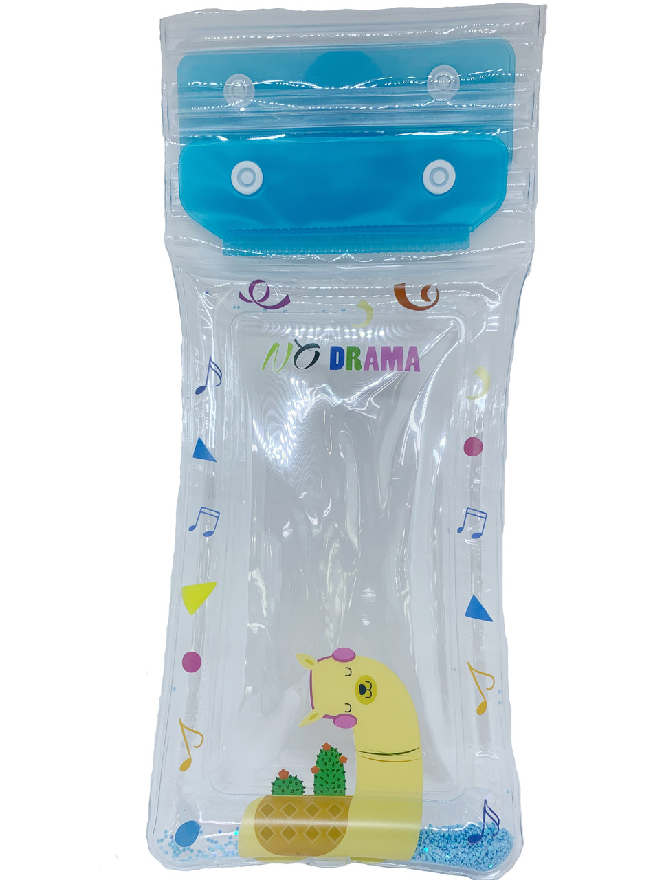 Чохол для телефона водонепроникний Waterproof bag No drama блакитний, фото 1