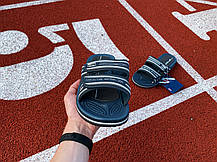 Чоловічі шльопанці SAHAB Сахаб Dk.Blue-Dk.Grey сині з сірим Оригінал, фото 5