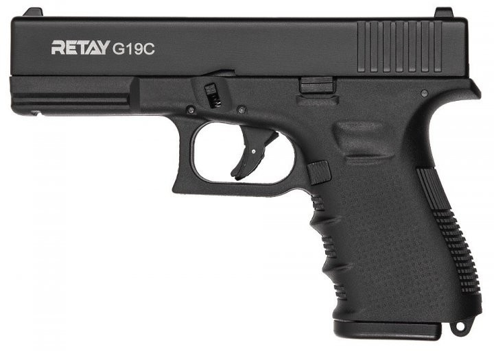 Пістолет стартовий Retay G 19C. 9мм.