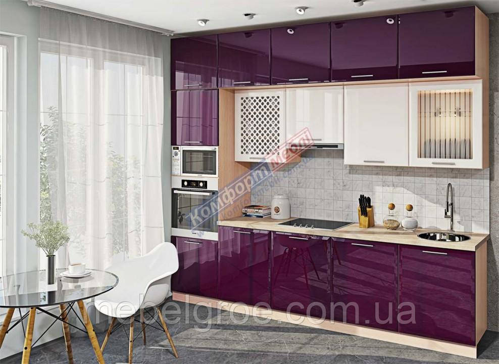 Кухня Хай-тек глянець KX-6796 тм Комфорт, фото 1