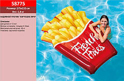 Надувний матрац 58775 Картопля фрі рем комплект, 175*132см