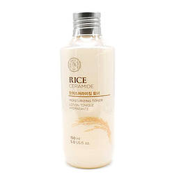 Зволожувальний рисовий тонер для обличчя з керамідами The Face Shop Rice Ceramide Moisturizing Toner 150 ml