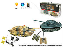 Танк на радіокеруванні акумулятор 508-10 (508C) 2 види ,пульт на батар., у коробці 48*30*14см