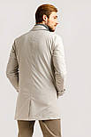 Плащ чоловічий Finn Flare B20-21039-702 світло-сірий M, фото 4