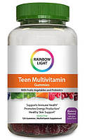 Мультивітаміни для підлітків Ainbow Light Teen Multivitamin Gummies 120 жувальних мармеладок