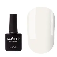 Komilfo No Wipe Milky White Top — топ без липкого шару, молочно-білий, 8 мл