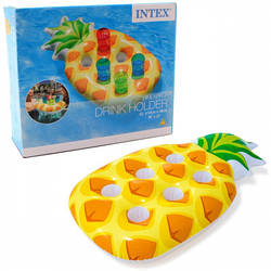 Надувний підсклянник «Ананас» Intex на шість склянок, 97*58 см, (57505)