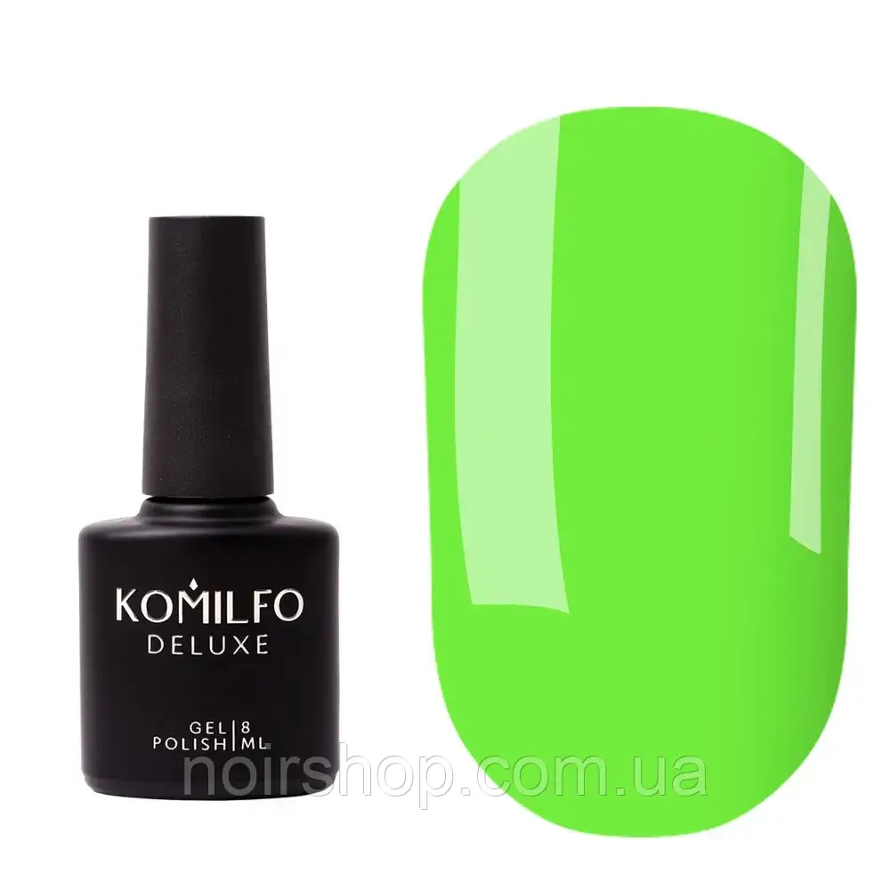 Komilfo Kaleidoscopic Base No011 (лайм, неон), 8 мл
