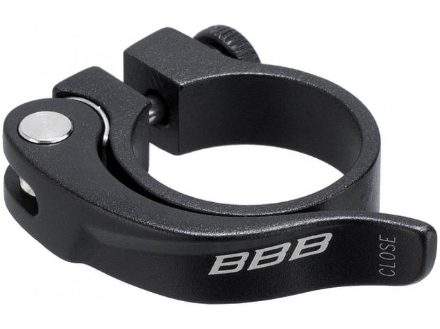 Затискач виносу сідла BBB BSP-87 SmoothLever seatclamp 34.9 чорний, фото 1