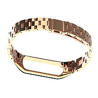 Ремінець для фітнес-браслета Xiaomi Mi Band 5 і 6 Bead design Rose gold, фото 3