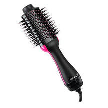 Фен — щітка для волосся 3 в 1 One Step Hair Dryer and Styler Чорна, фото 3