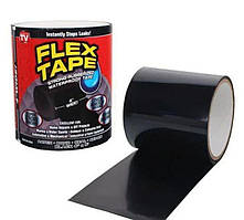 Надсильна клейка стрічка Flex Tape Чорний