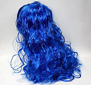 Карнавальна перука синій