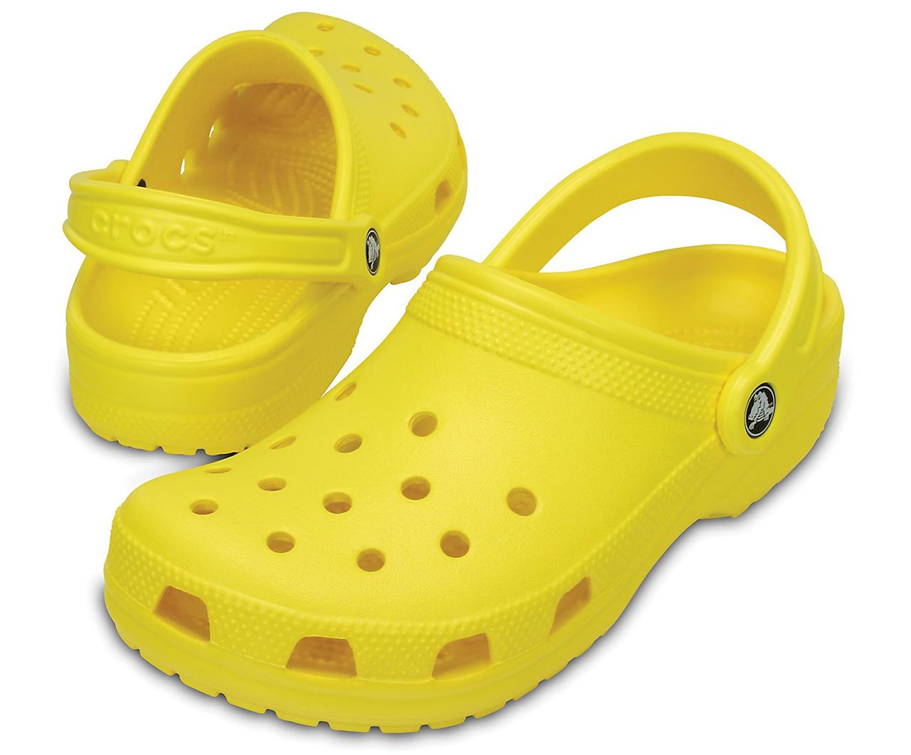 Сабо Crocs Classic Clog 38 р 24.3-24.8 см Жовті 10001-M6/W8 Yellow