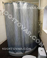 Тканевая шторка для ванной комнаты из полиэстера "Rain" (Дождь) Tropik, размер 180х200 см., Турция