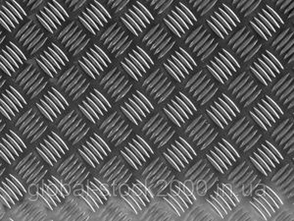 Лист алюминиевый рифленый 1 мм (1250х2500 мм) - фото 3 - id-p1450268018