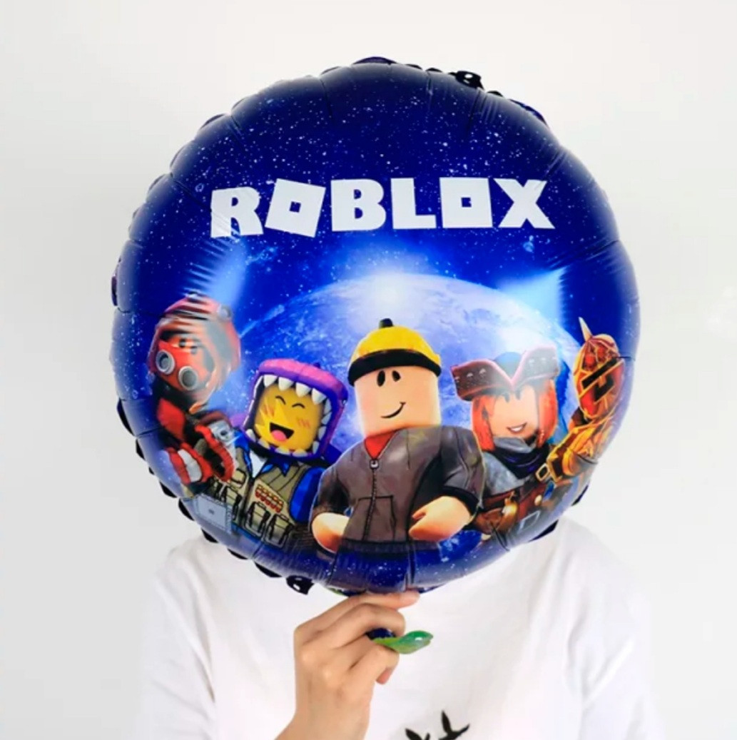 Роблокс Roblox кулька фольгований коло діаметр 45 см