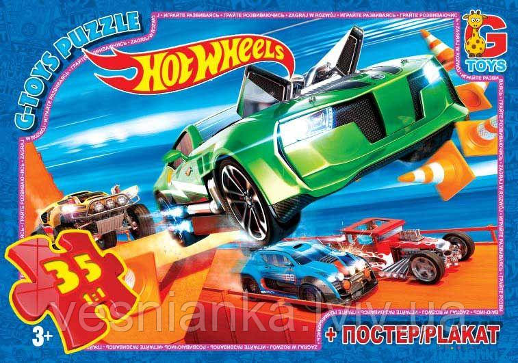 Іграшка Пазли 35 елементів, Хот Вілс G-toys