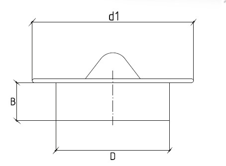 Купить Заглушка для дымохода с нерж. стали D-110 мм толщина 0,6 мм ...