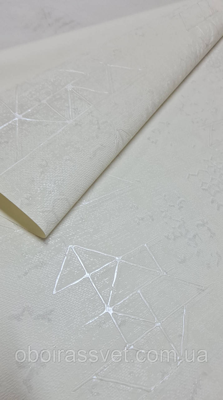 Шпалери Левада 2 8655-06 вініл гарячого тиснення на флізеліні, довжина 15 м ширина 1.06 м = 5 смуг по 3 м кожна