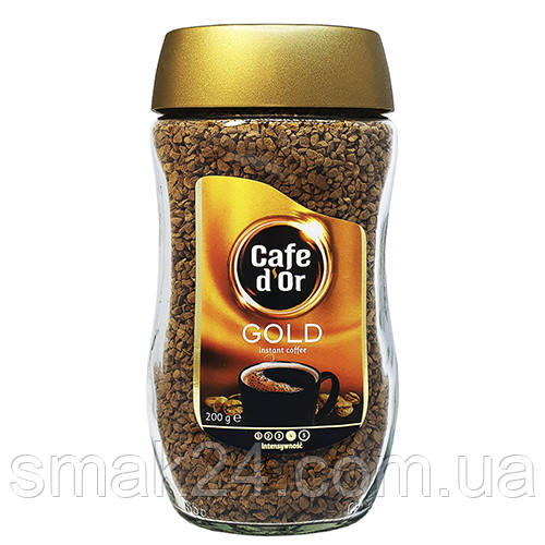 Кава розчинна Cafe d'Or Gold 200 г Польща (ОПТ від 5 шт.)