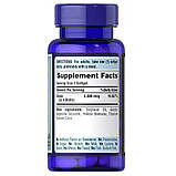 Біотин Puritan's Pride Super Biotin 5000 мкг 60 гелевих капсул, фото 3