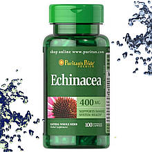 Ехінацея Puritan's Pride Echinacea 400 мг 100 капсул