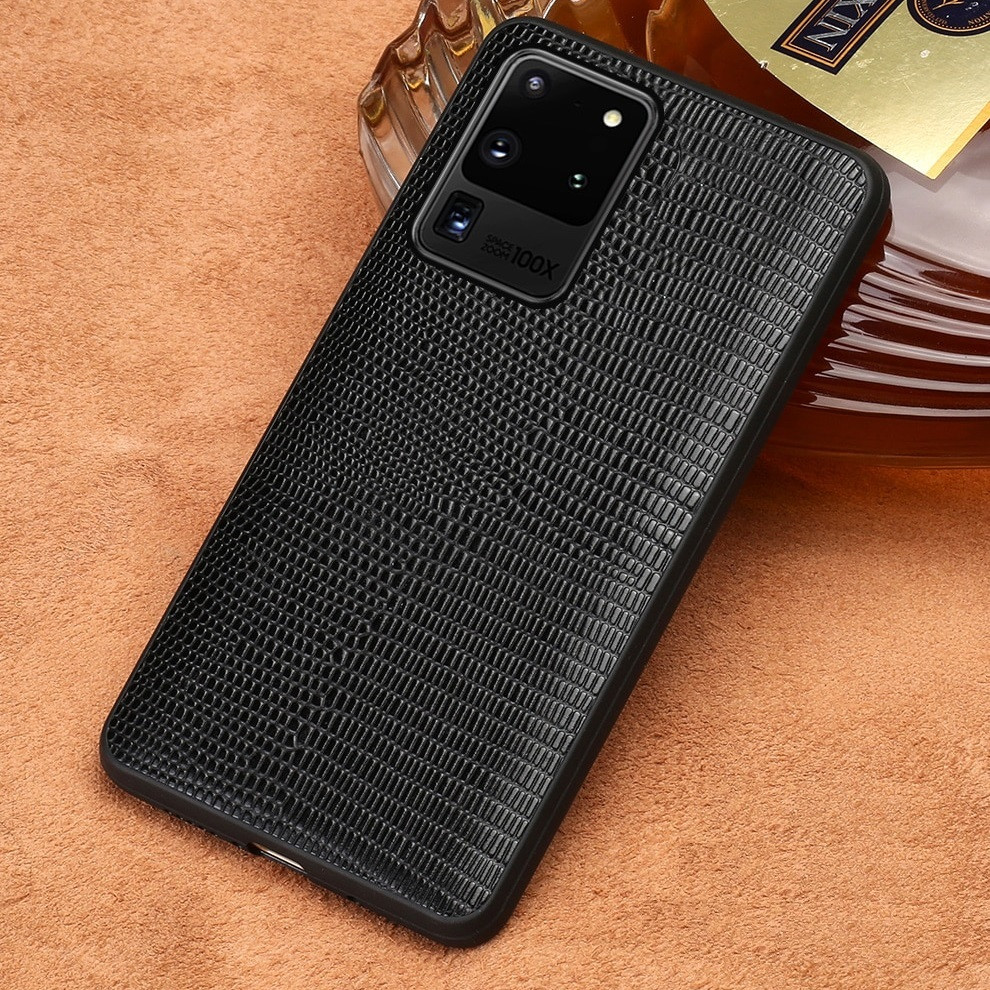 Шкіряний чохол рептилія для Samsung Galaxy S20 Ultra