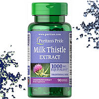 Экстракт расторопши Puritan's Milk Thistle Extract 1000 мг 90 гелевых капсул