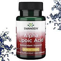 Альфа-липоевая кислота Swanson Alpha Lipoic Acid 50 мг 120 капсул