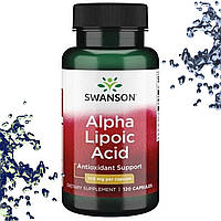 Альфа-ліпоєва кислота Swanson Alpha Lipoic Acid 100 мг 120 капсул