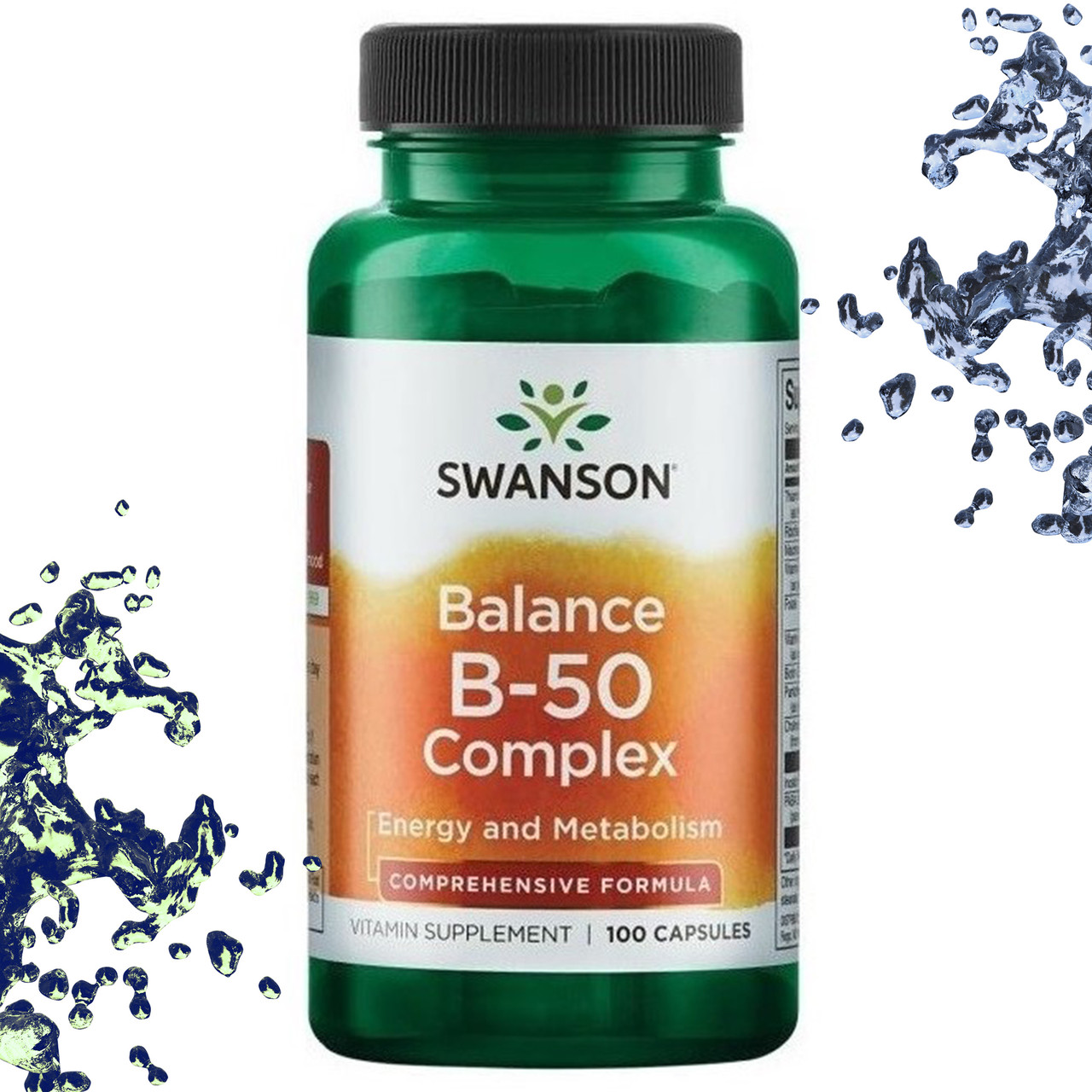 Вітамінний комплекс Swanson Balance B-50 Complex 100 капсул, фото 1