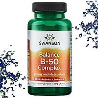 Вітамінний комплекс Swanson Balance B-50 Complex 100 капсул