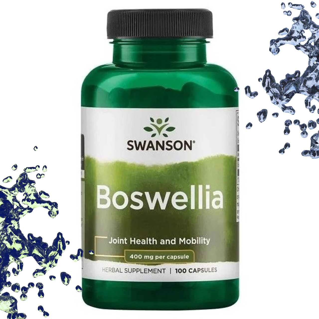 Босвеллія Swanson Boswellia 400 мг 100 капсул (Суглоби і зв'язки)