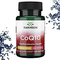 Swanson CoQ10 100 мг 100 гелевих капсул