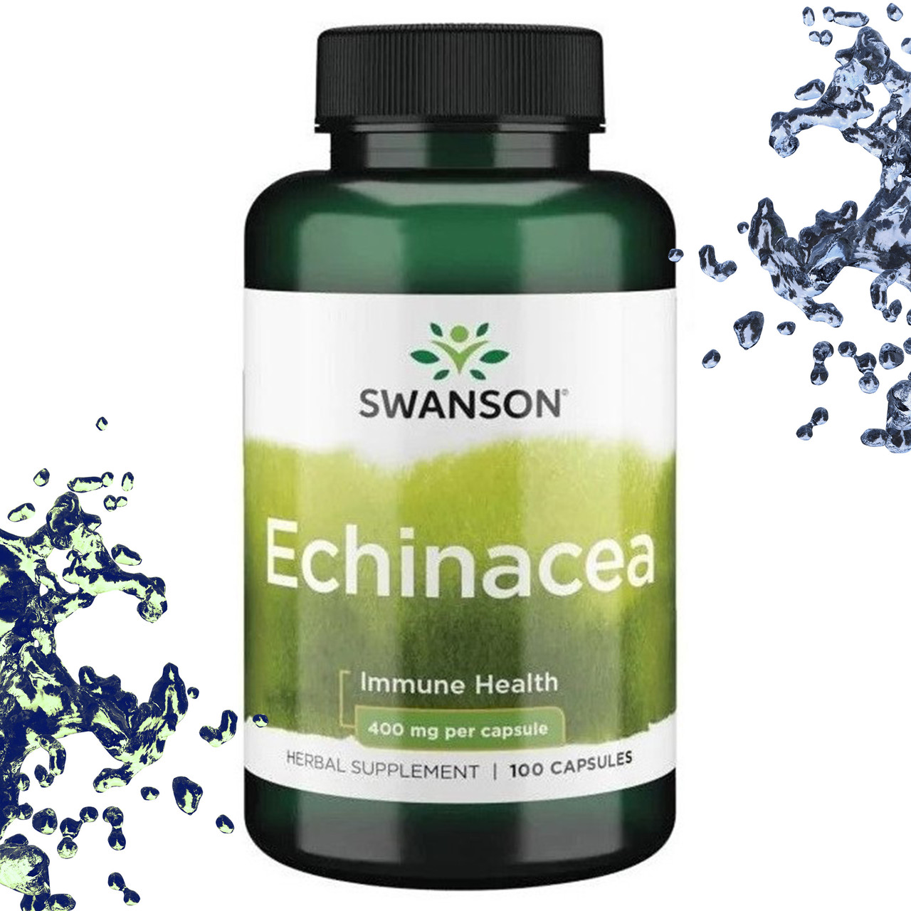 Ехінацея Swanson Echinacea 400 мг 100 капсул, фото 1