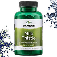 Розторопша Swanson Milk Thistle 500 мг 100 капсул