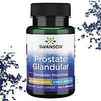 Добавка для простати Swanson Raw Prostate Grandular 150 мг 60 капсул