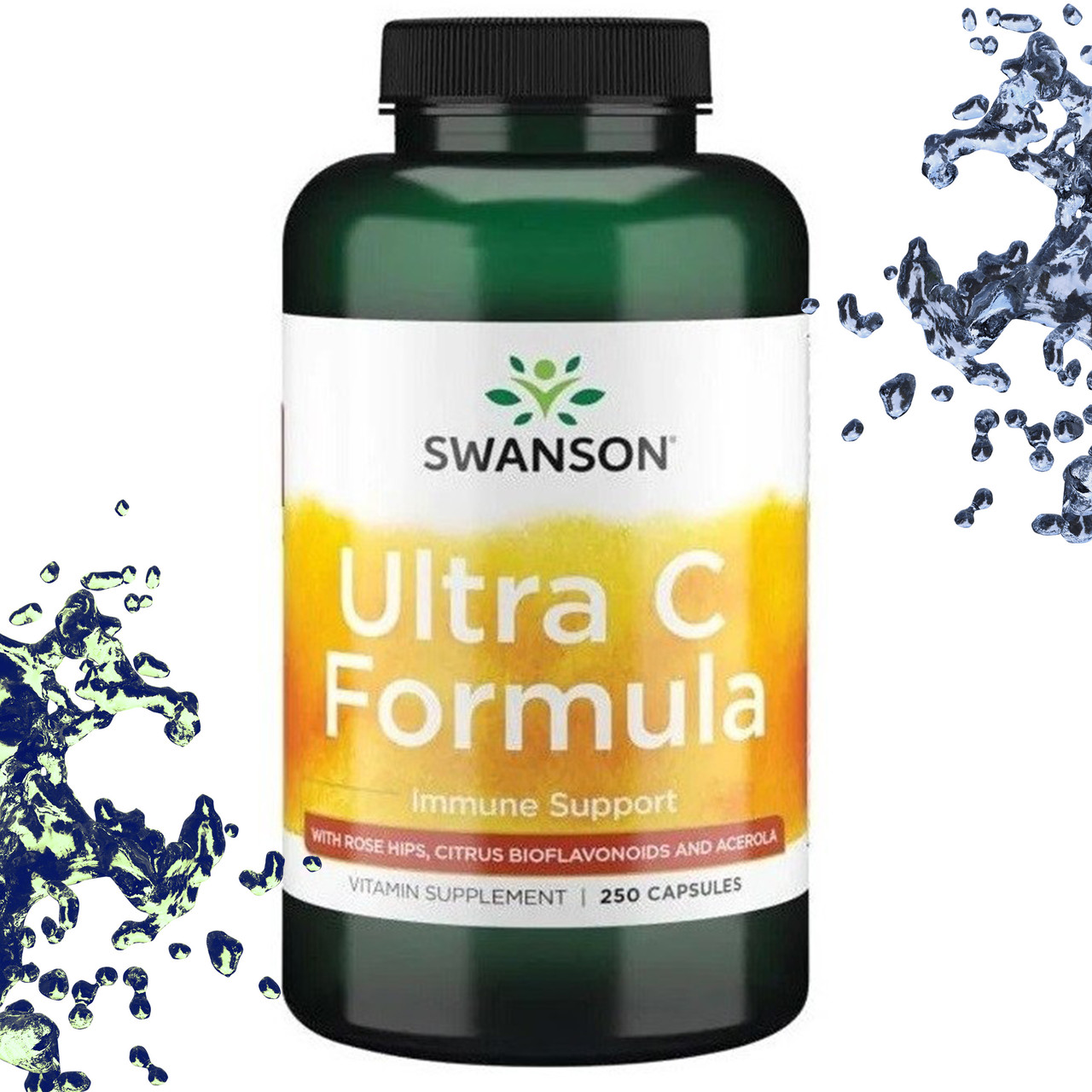 Вітамін С Swanson Ultra C Formula 250 капсул, фото 1