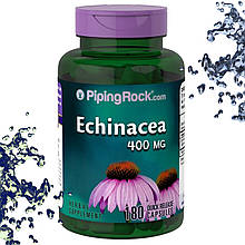 Ехінацея Piping Rock Echinacea 400 мг 180 капсул (термін до 03.2023)