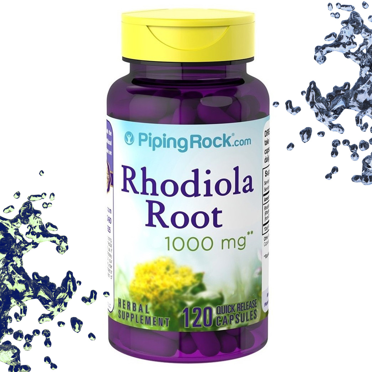 Родіола Piping Rock Rhodiola Root 1000 мг 120 капсул