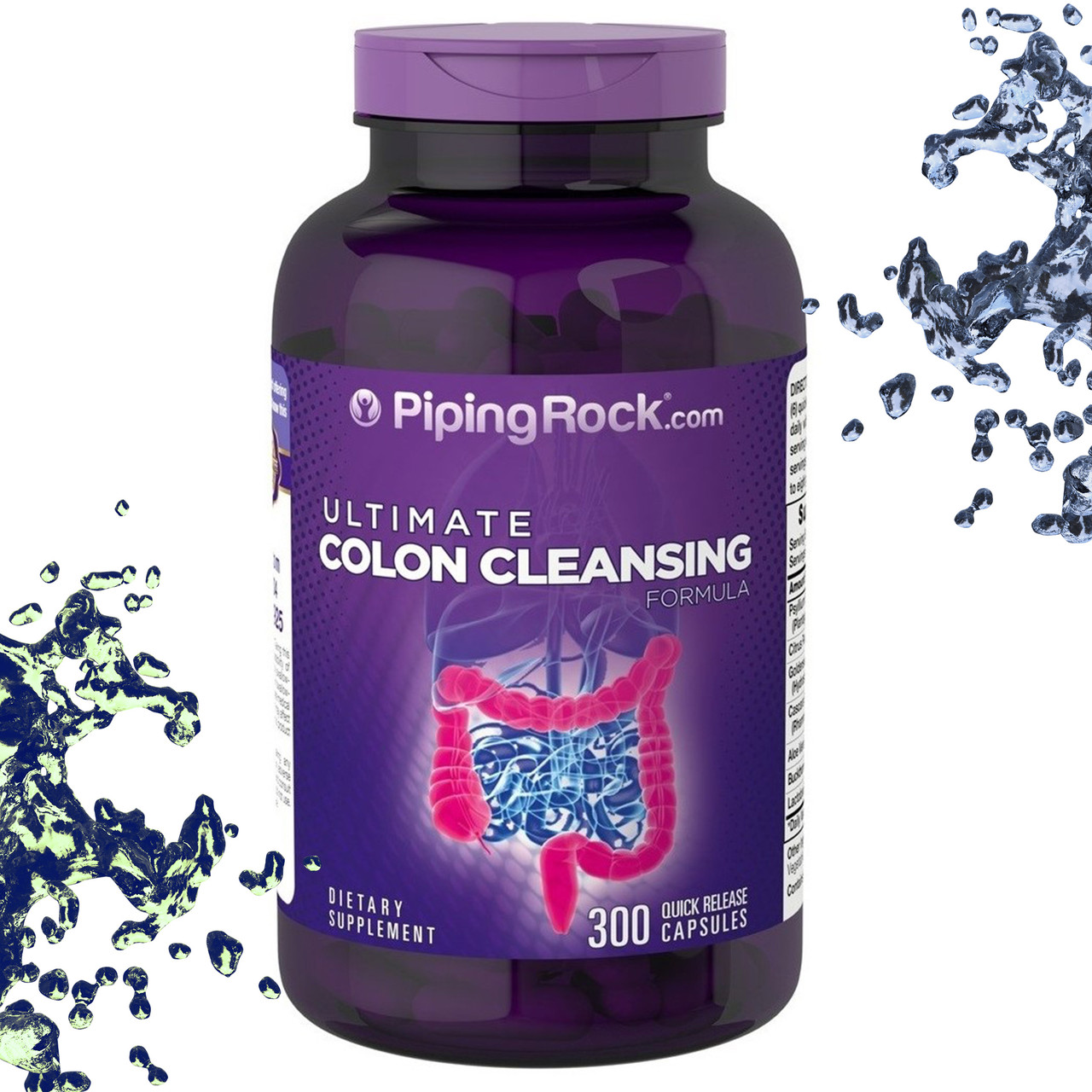 Добавка для кишечника Piping Rock Ultimate Colon Cleansing Formula 300 капсул, фото 1
