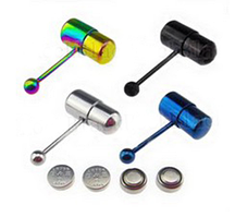 Прикраса для пірсингу язика. Вібро сережки, штанга в язик