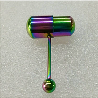 Прикраса для пірсингу язика. Вібро сережки, штанга в язик