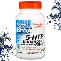 Doctor's Best 5-HTP Enhanced with Vitamins B6 & C 120 капсул