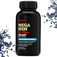 Вітаміни для чоловіків 50+ GNC Mega Men 50 Plus One Daily 60 таблеток